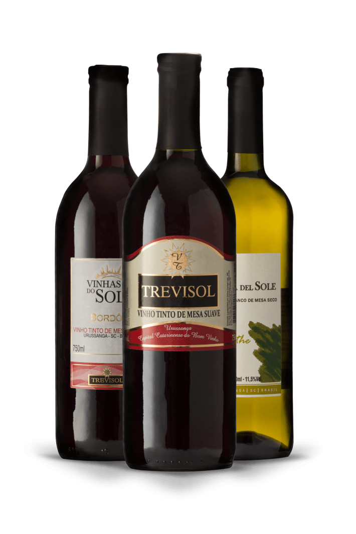 Família de vinhos Trevisol